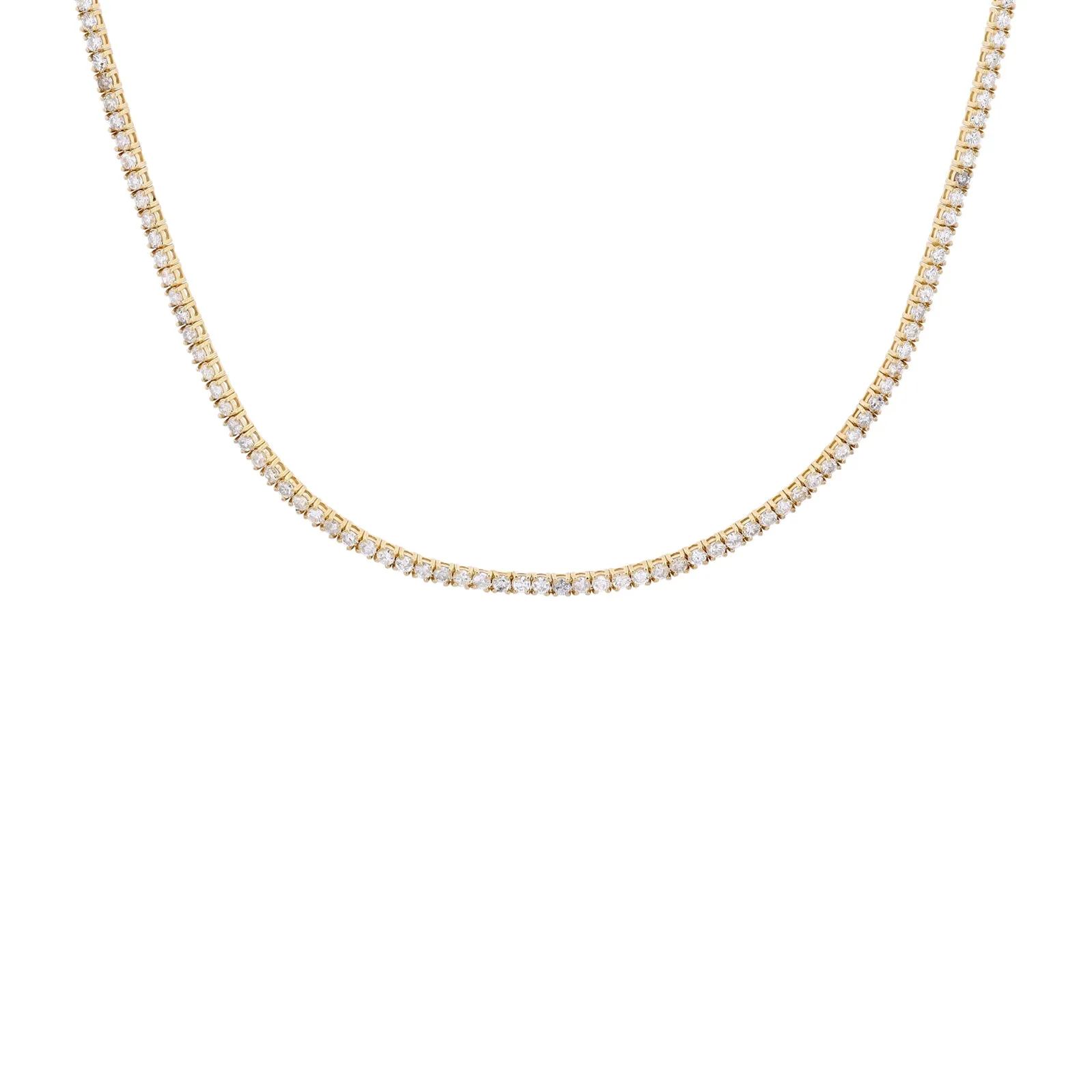 14K 6.50 CTW Diamond Tennis Necklace<p><strong>$3,999</p></strong><p><strong>More Colors Available</p></strong>