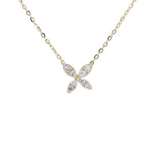 14K Diamond Necklace<p><strong>More Colors Available</p></strong>