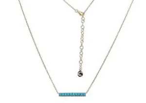 14K EFFY YG Turquoise Bar Necklace<p><strong>$349</p></strong>