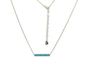 14K EFFY YG Turquoise Bar Necklace<p><strong>$349</p></strong>
