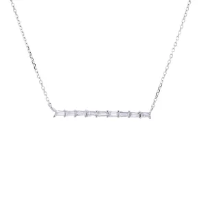 14K Gold Diamond Bar Necklace<p><strong>$239</p></strong><p><strong>More Colors Available</p></strong>