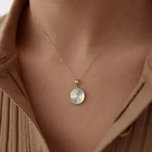 14k Gold Hypnosis Necklace