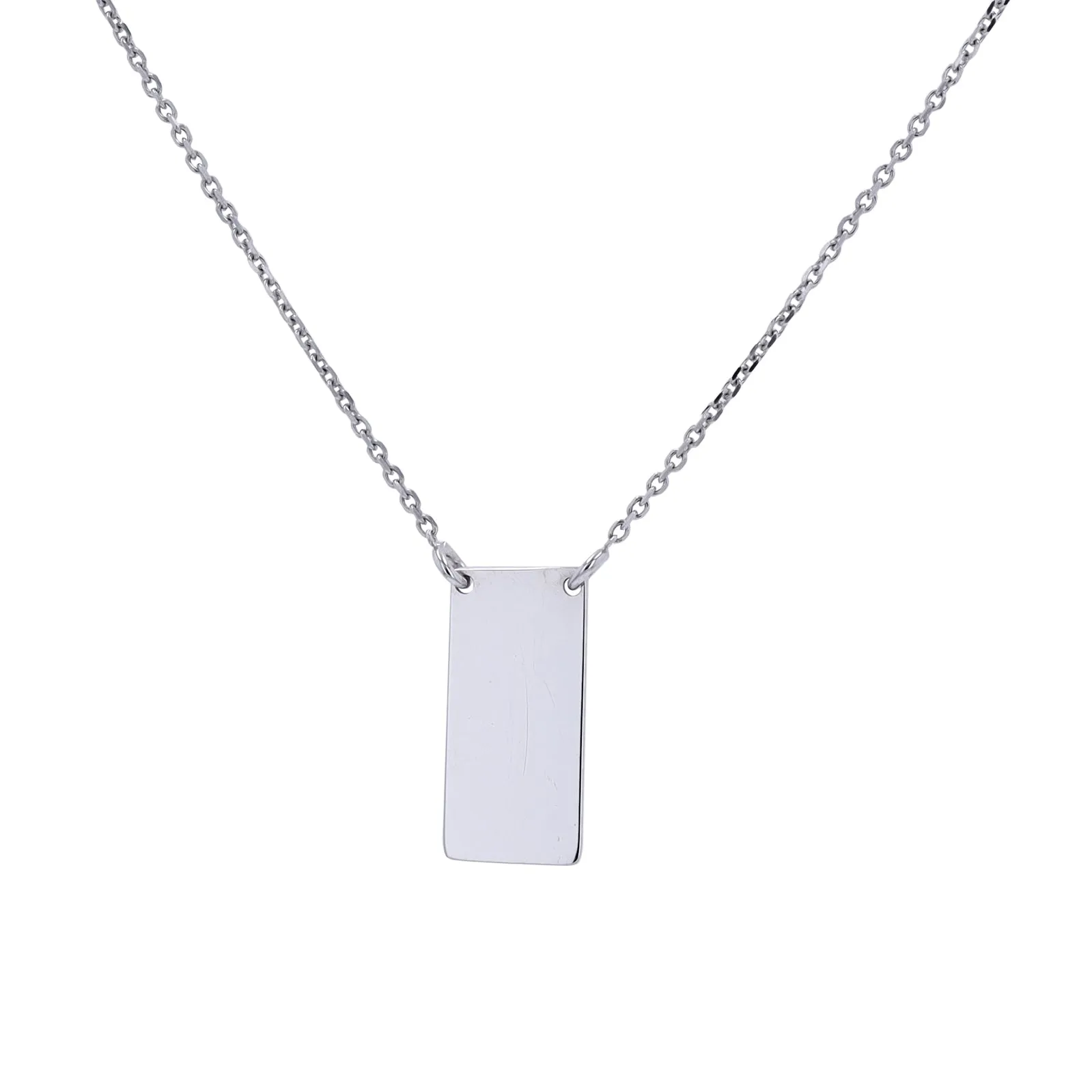 14K Rectangle Necklace<p><strong>More Colors Available</p></strong>