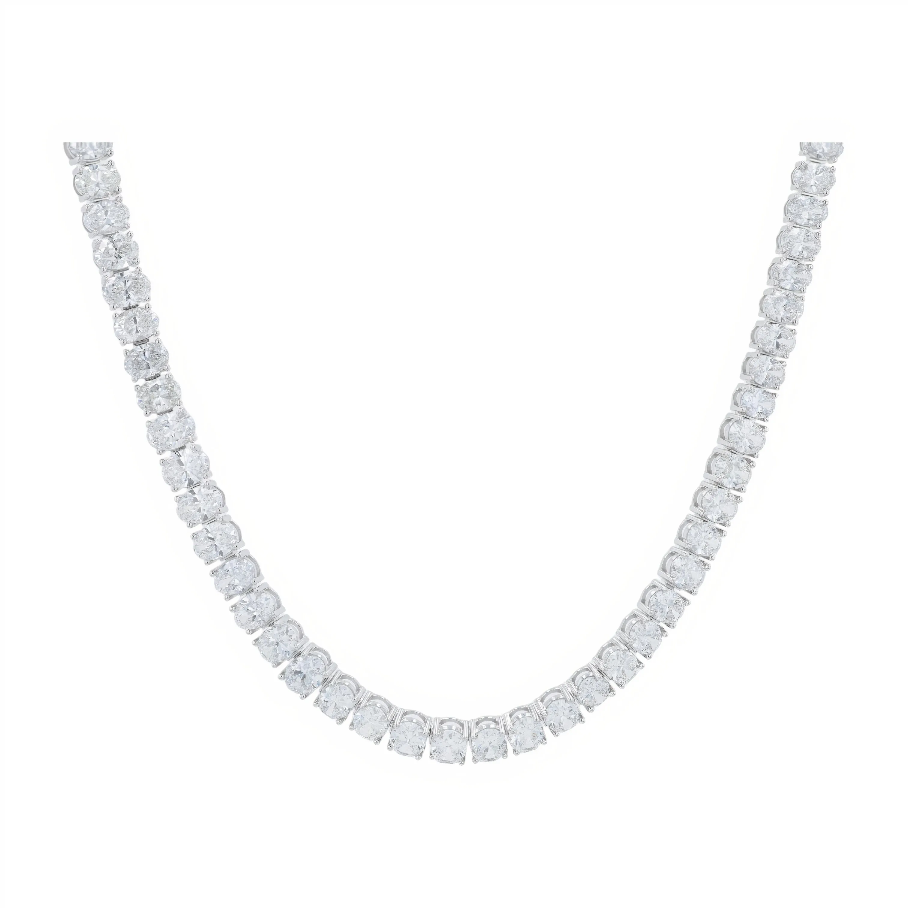 14K WG 26 CT Lab Grown Diamond Necklace<p><strong>Lab Grown Diamond</p></strong>