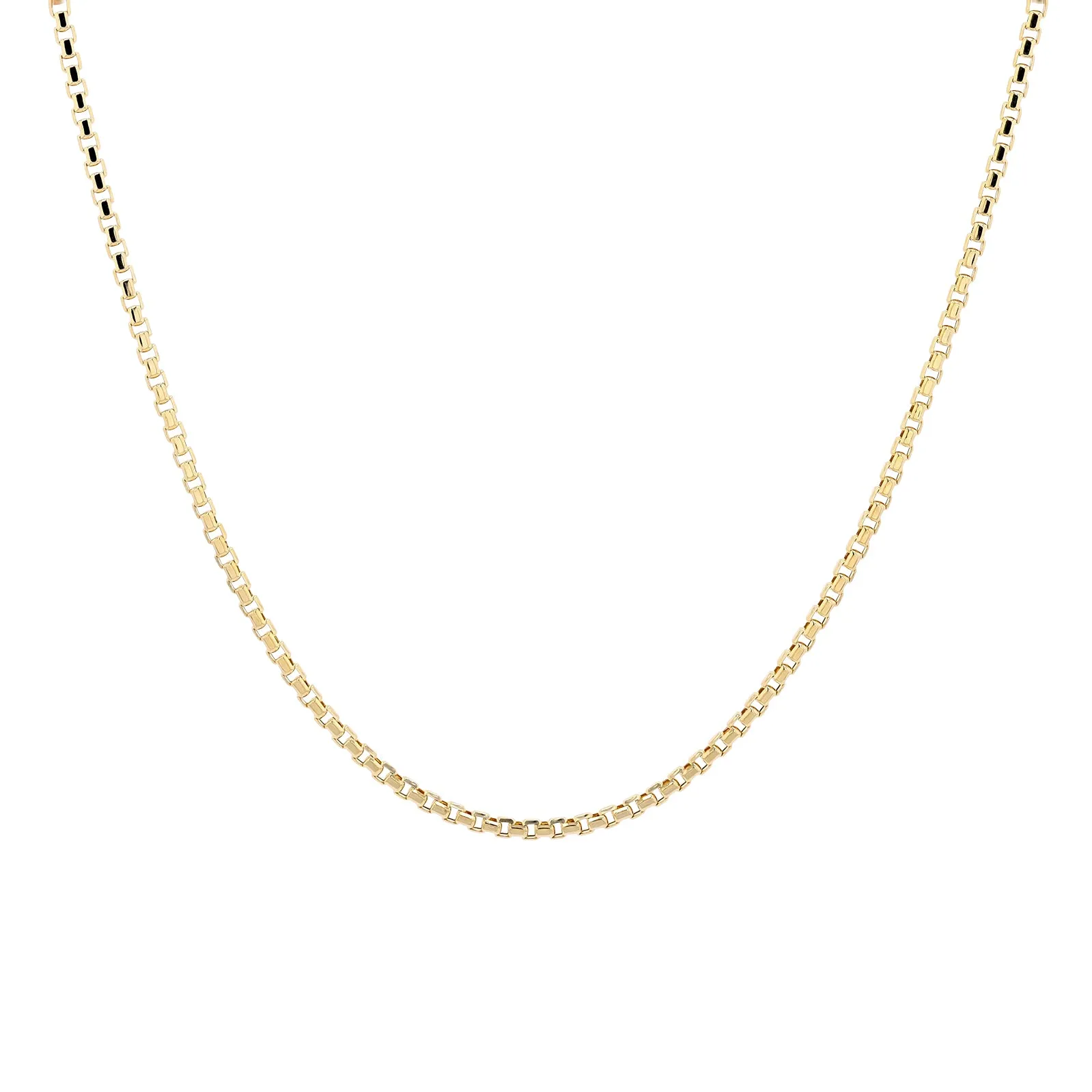 14K YG Corner Box Chain<p><strong>$499</p></strong>
