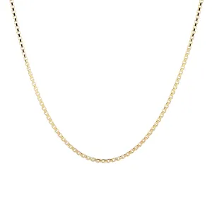 14K YG Corner Box Chain<p><strong>$499</p></strong>