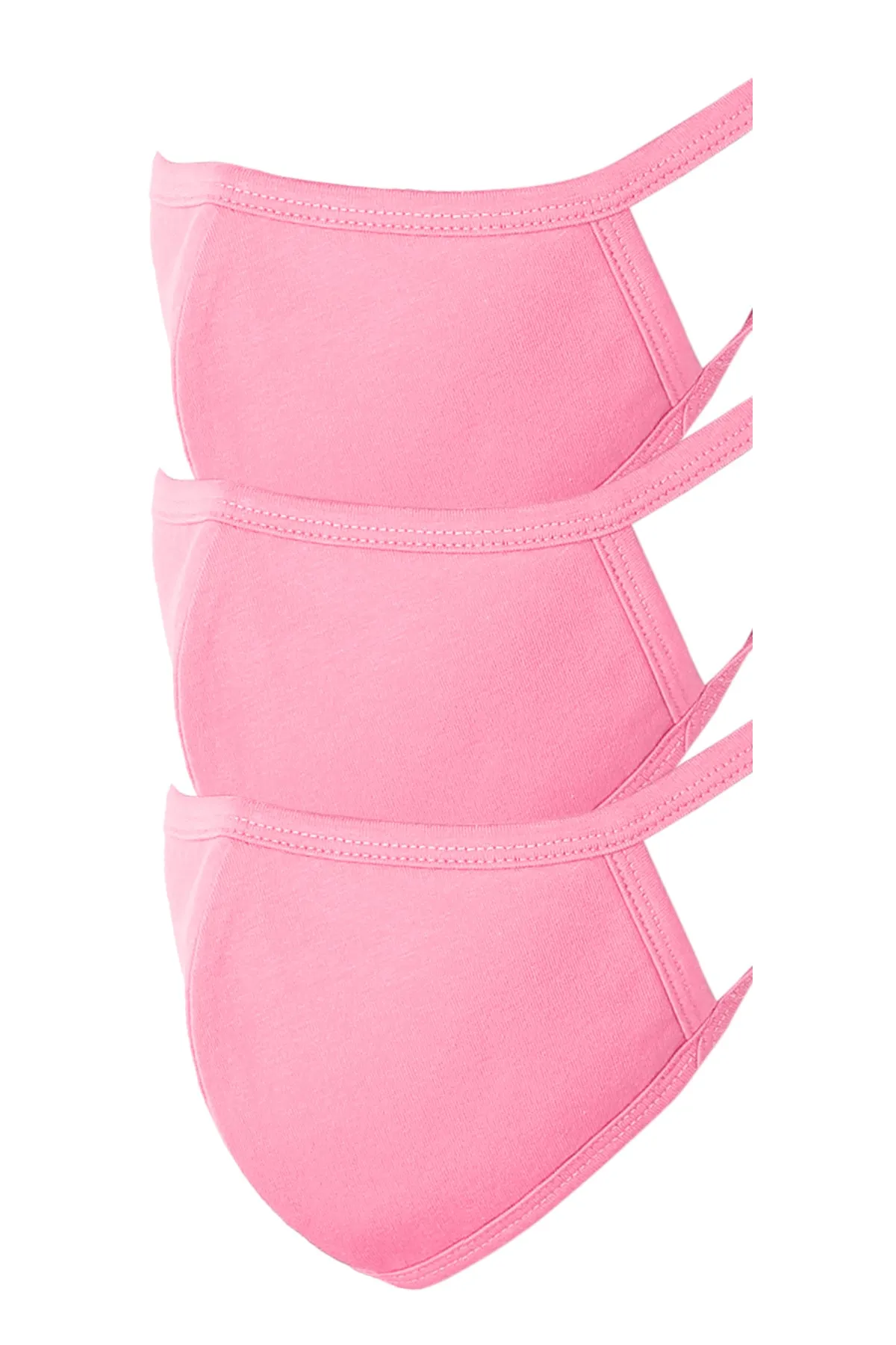3 PACK Washable Cotton MASK W Soft Cotton Lining