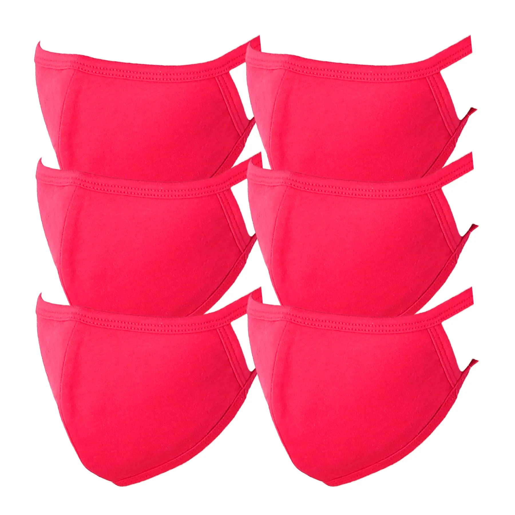 3 PACK Washable Cotton MASK W Soft Cotton Lining