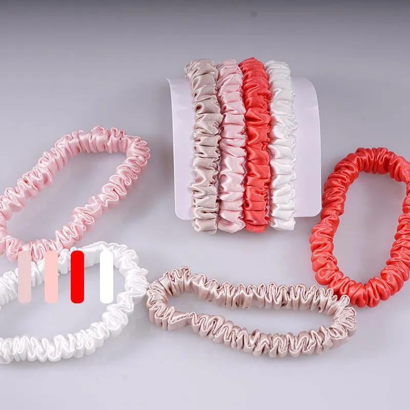 4 Pack Mini Silk Scrunchies - Luscious - dropshipping
