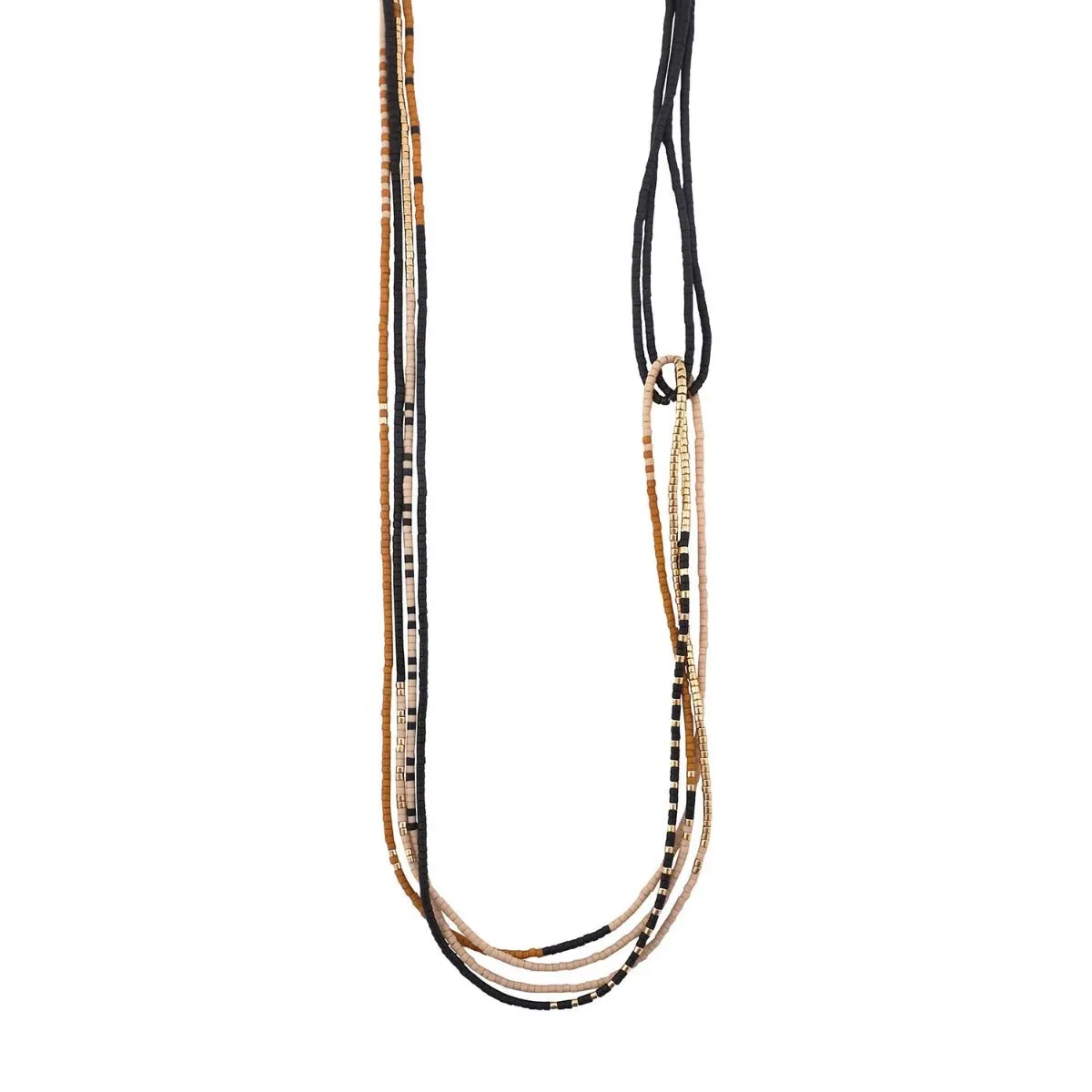 Abacus Row Sunda Glass Bead Necklace