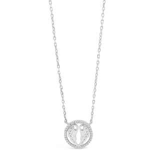 Absolute Kids Sterling Silver Angel Wing Necklace