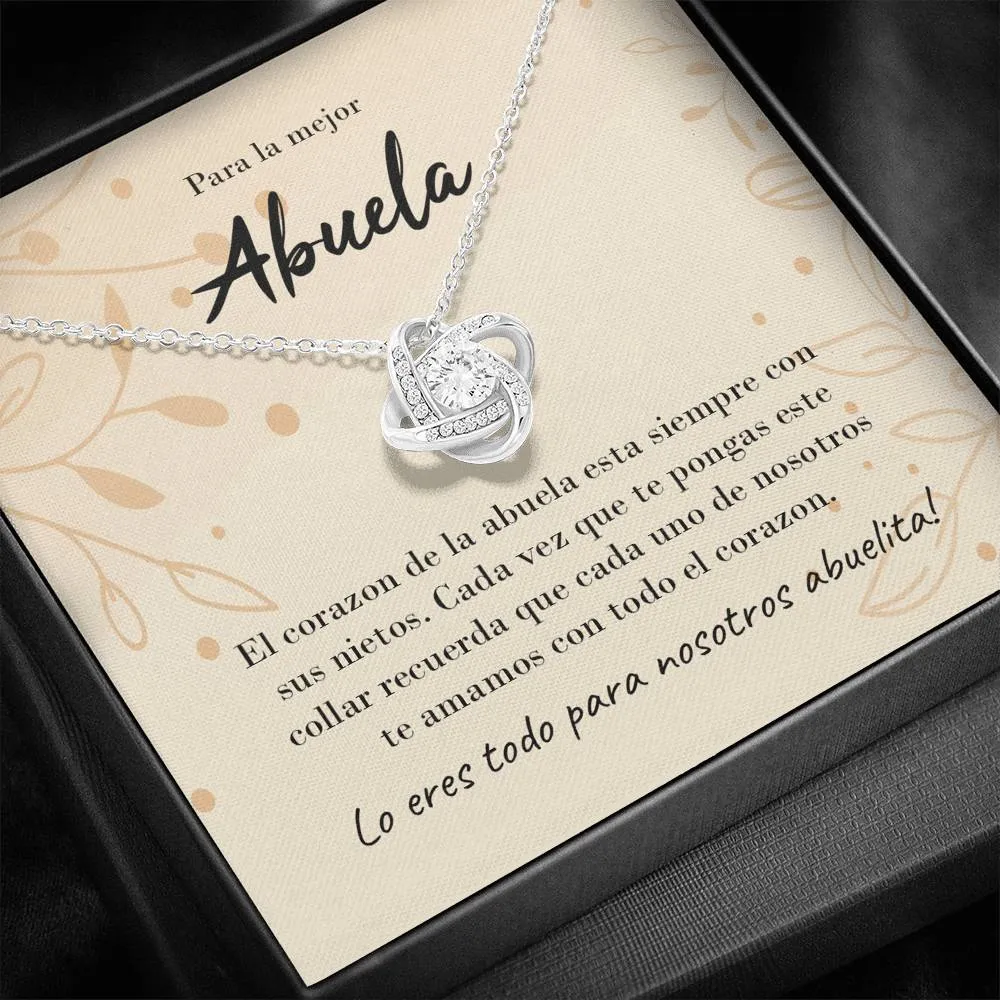 Abuela Knot Necklace