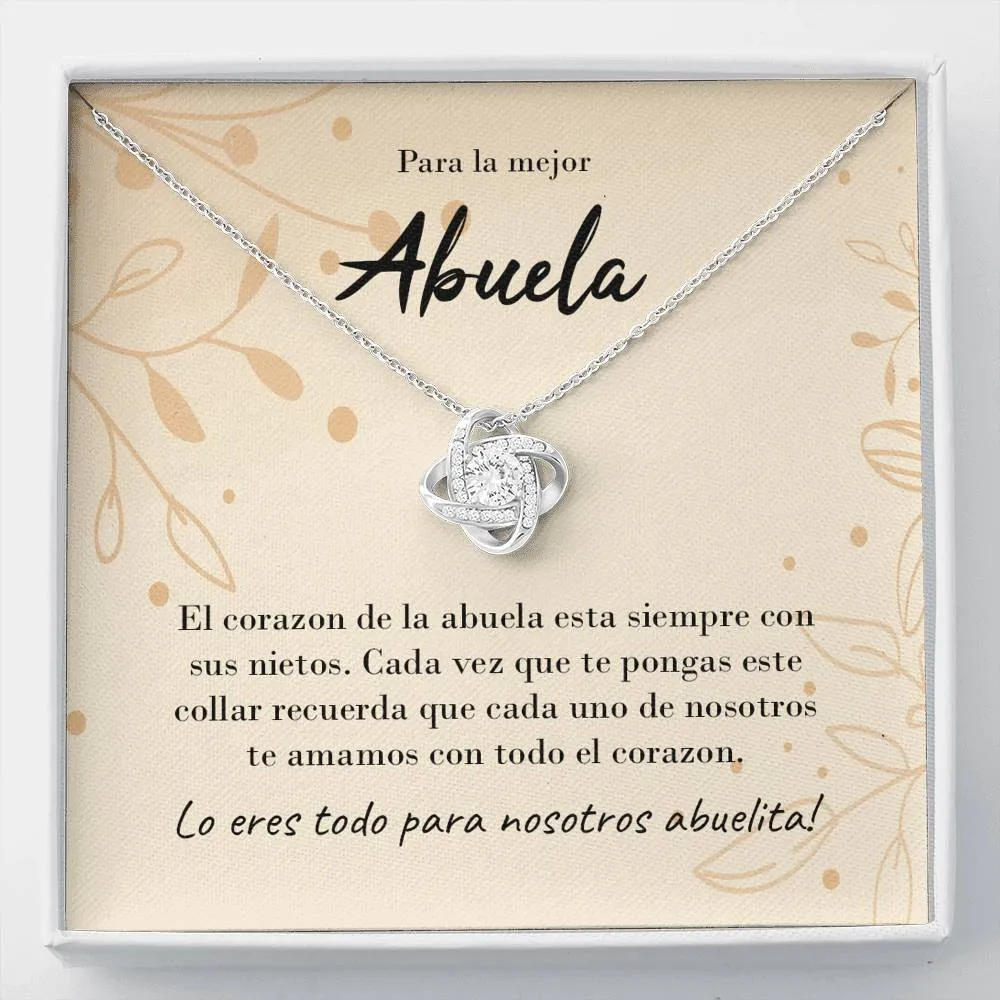 Abuela Knot Necklace