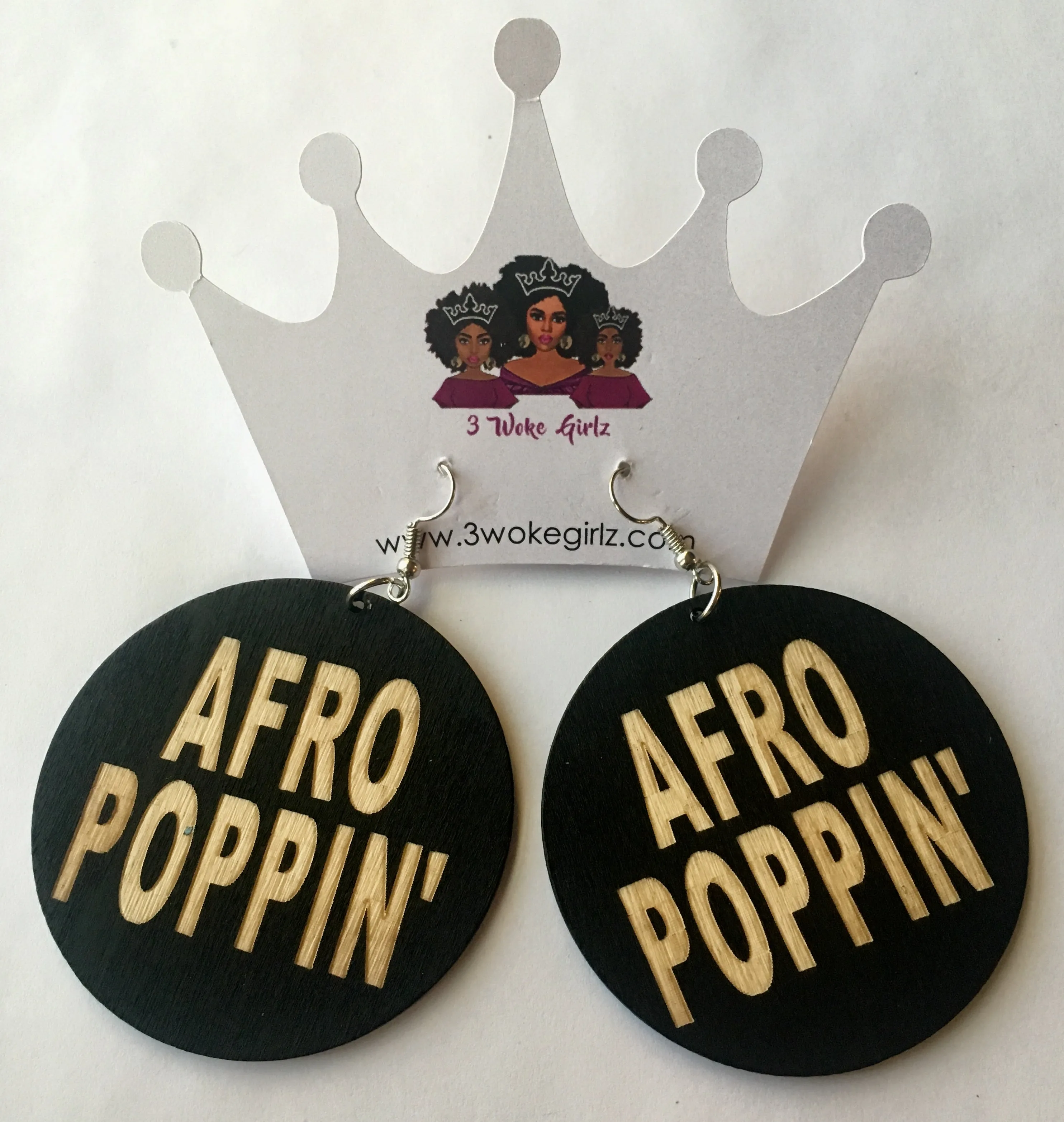 Afro Poppin’ Earrings