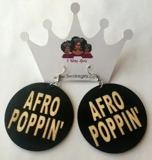 Afro Poppin’ Earrings