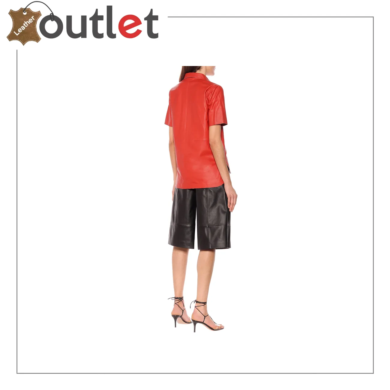 Aleida leather shirt