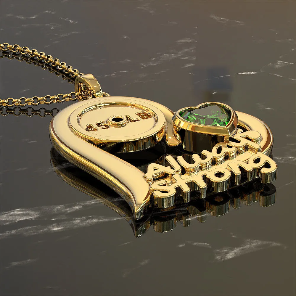 Always Strong Fitness Necklace