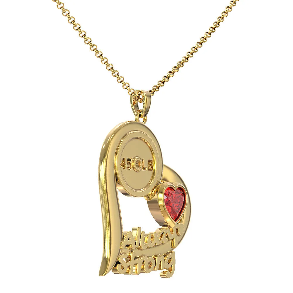 Always Strong Fitness Necklace