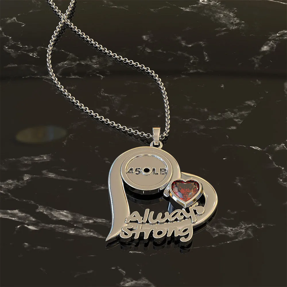 Always Strong Fitness Necklace