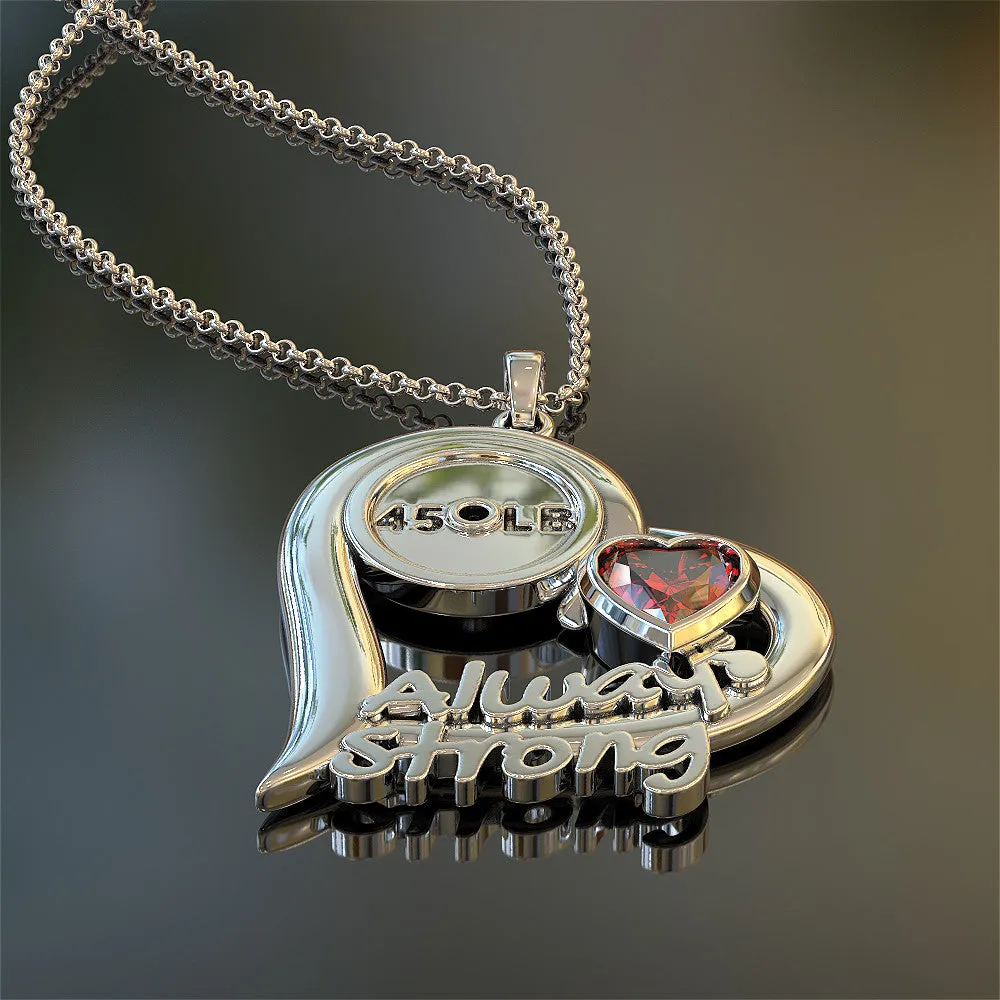 Always Strong Fitness Necklace