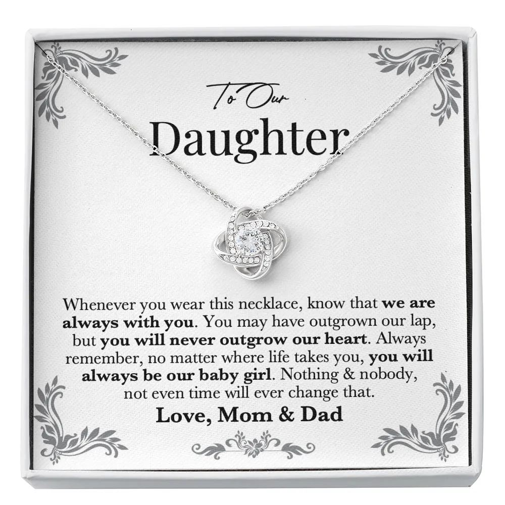Always With You Daughter Necklace