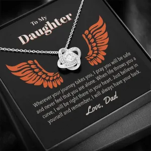 Always With You Daughter Necklace