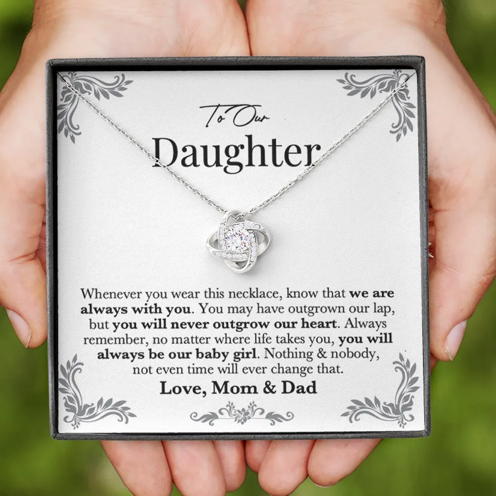 Always With You Daughter Necklace