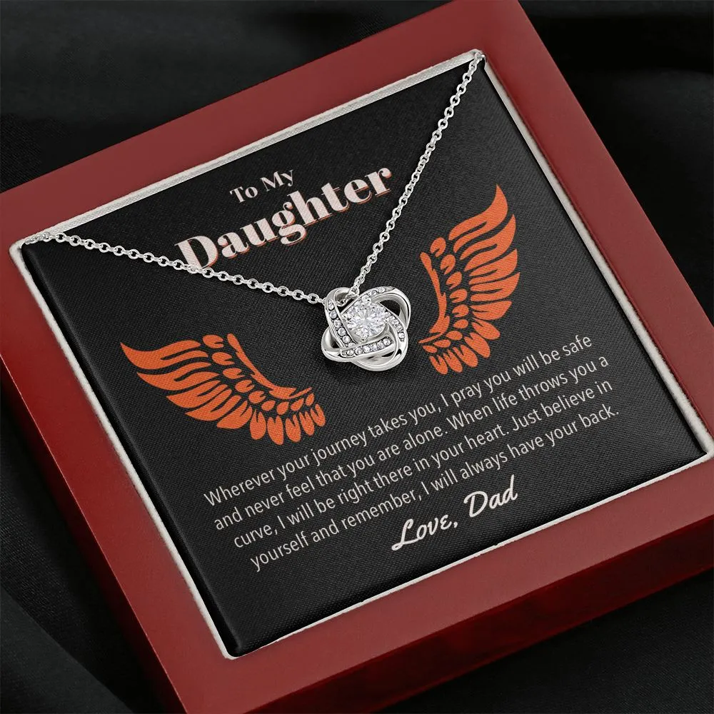 Always With You Daughter Necklace
