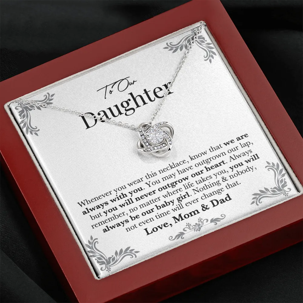 Always With You Daughter Necklace