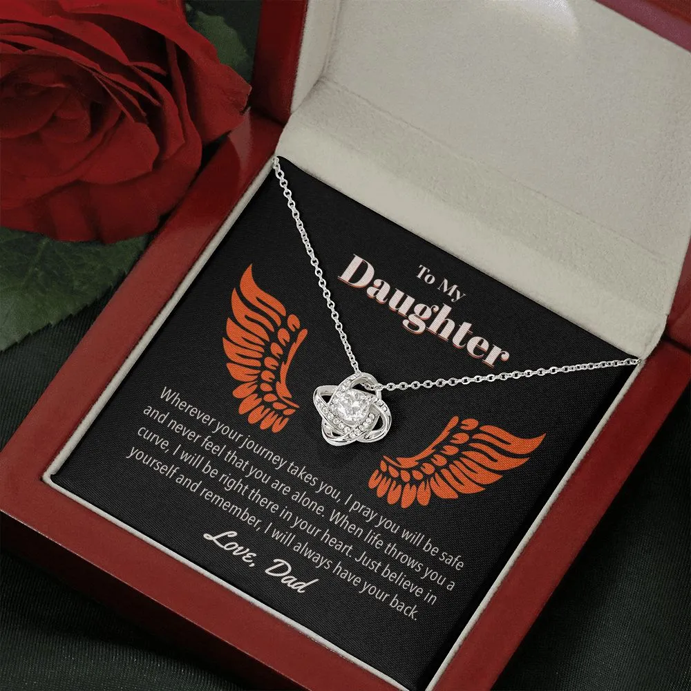 Always With You Daughter Necklace