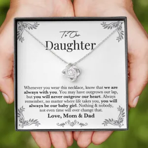 Always With You Daughter Necklace