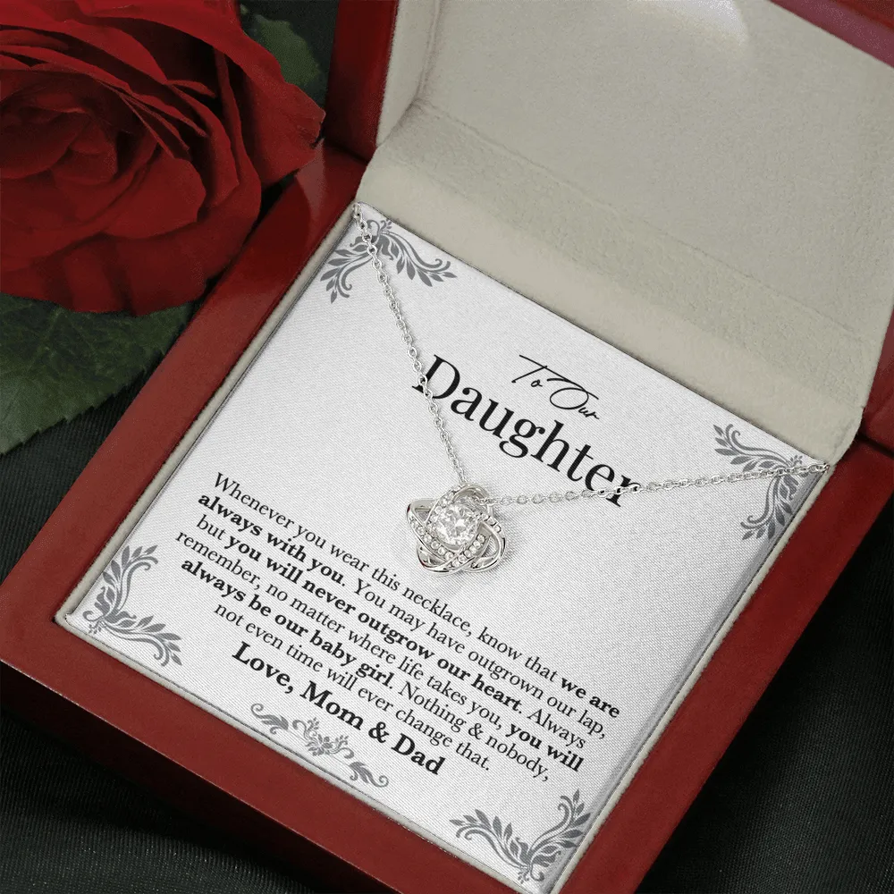 Always With You Daughter Necklace