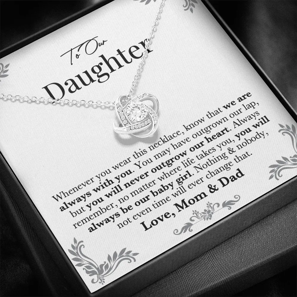 Always With You Daughter Necklace