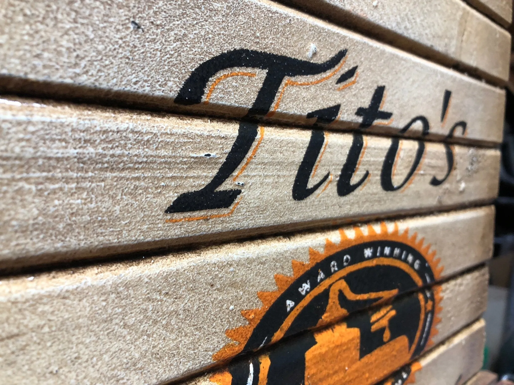 American Tito’s Vodka Flag