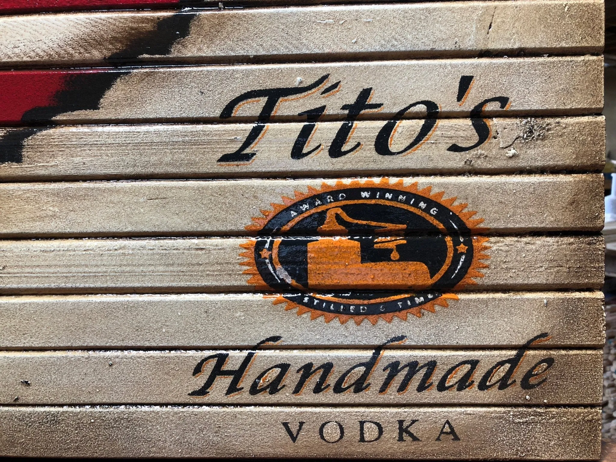 American Tito’s Vodka Flag