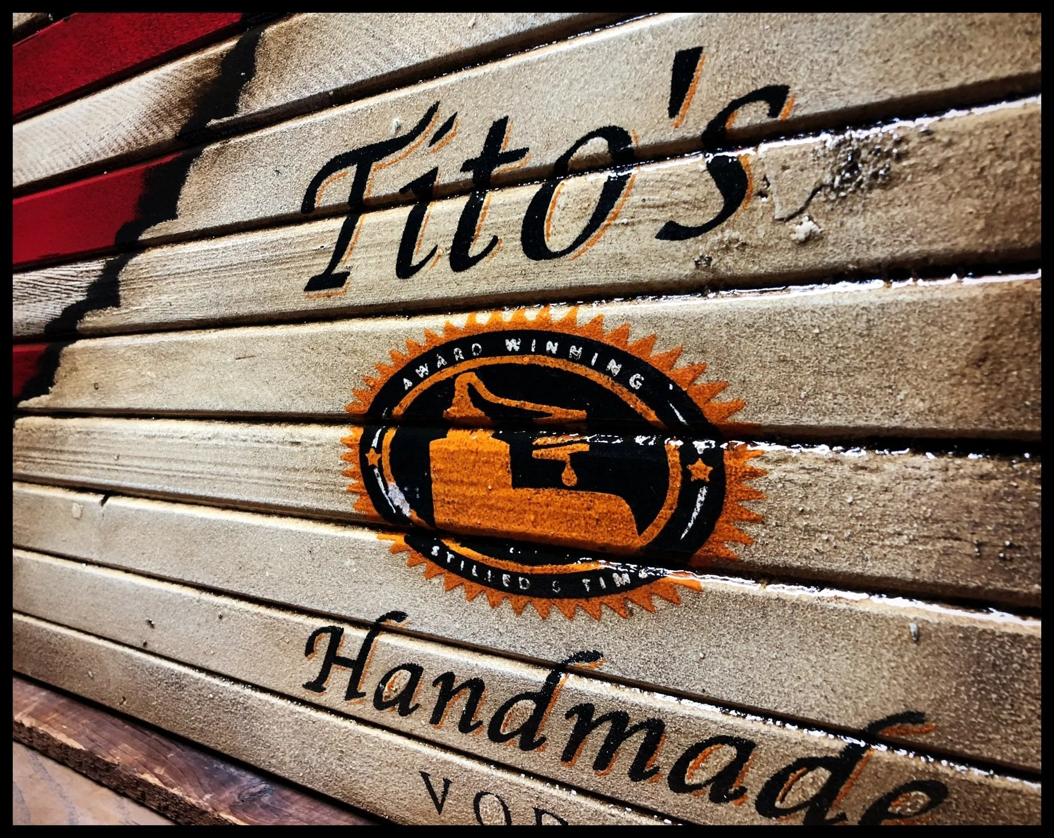 American Tito’s Vodka Flag