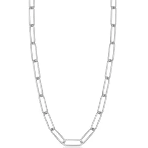 Ania Haie Paperclip Chain Silver Necklace