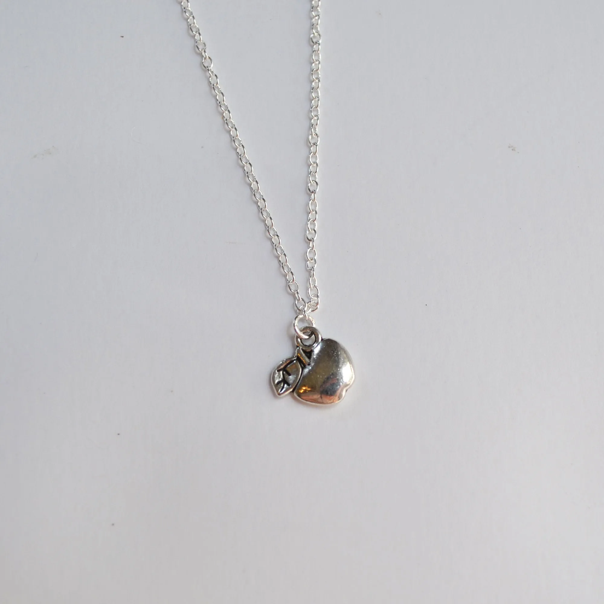 Apple necklace, Christmas Gift for teacher, Teacher gifts, Gift for teacher, Gift for Teacher, Teacher Gift