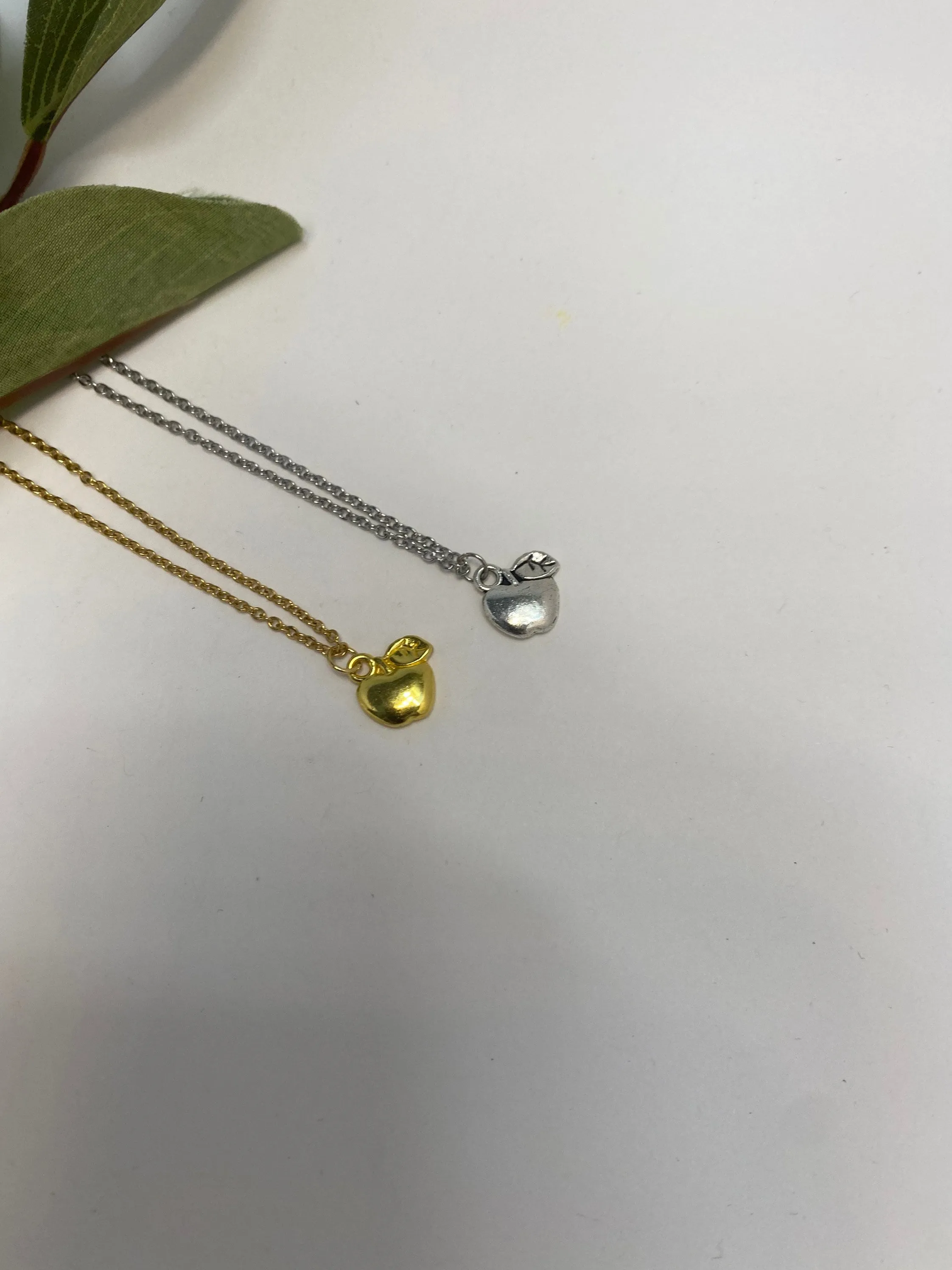 Apple necklace, Christmas Gift for teacher, Teacher gifts, Gift for teacher, Gift for Teacher, Teacher Gift