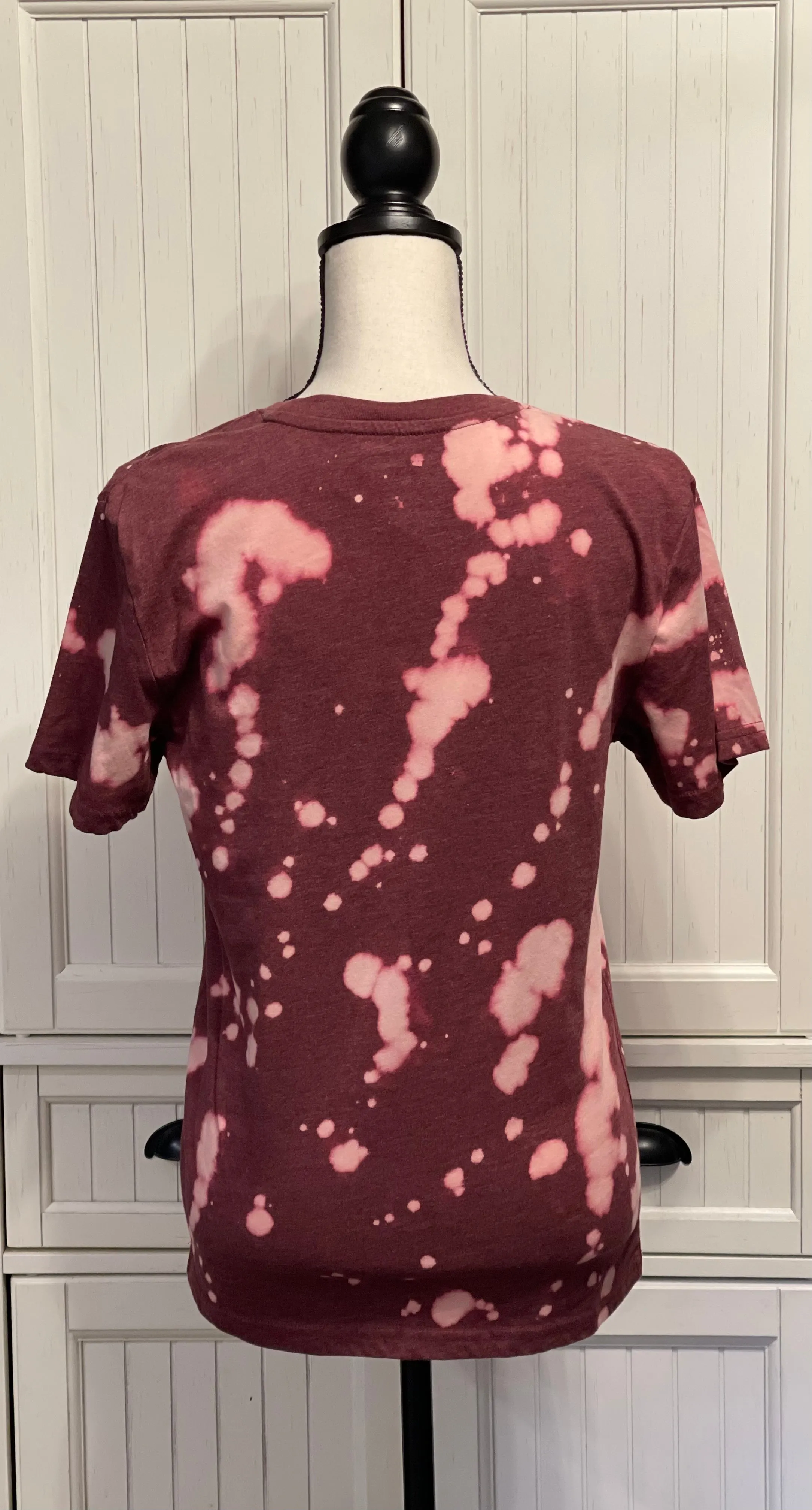 Ariel Distressed Short Sleeve Shirt ~ Unisex Size Small