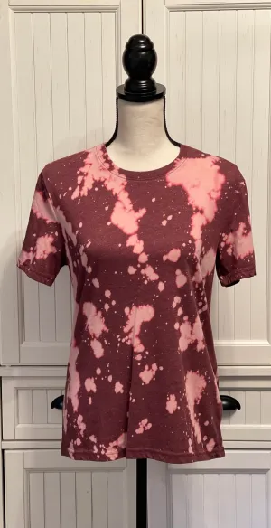 Ariel Distressed Short Sleeve Shirt ~ Unisex Size Small