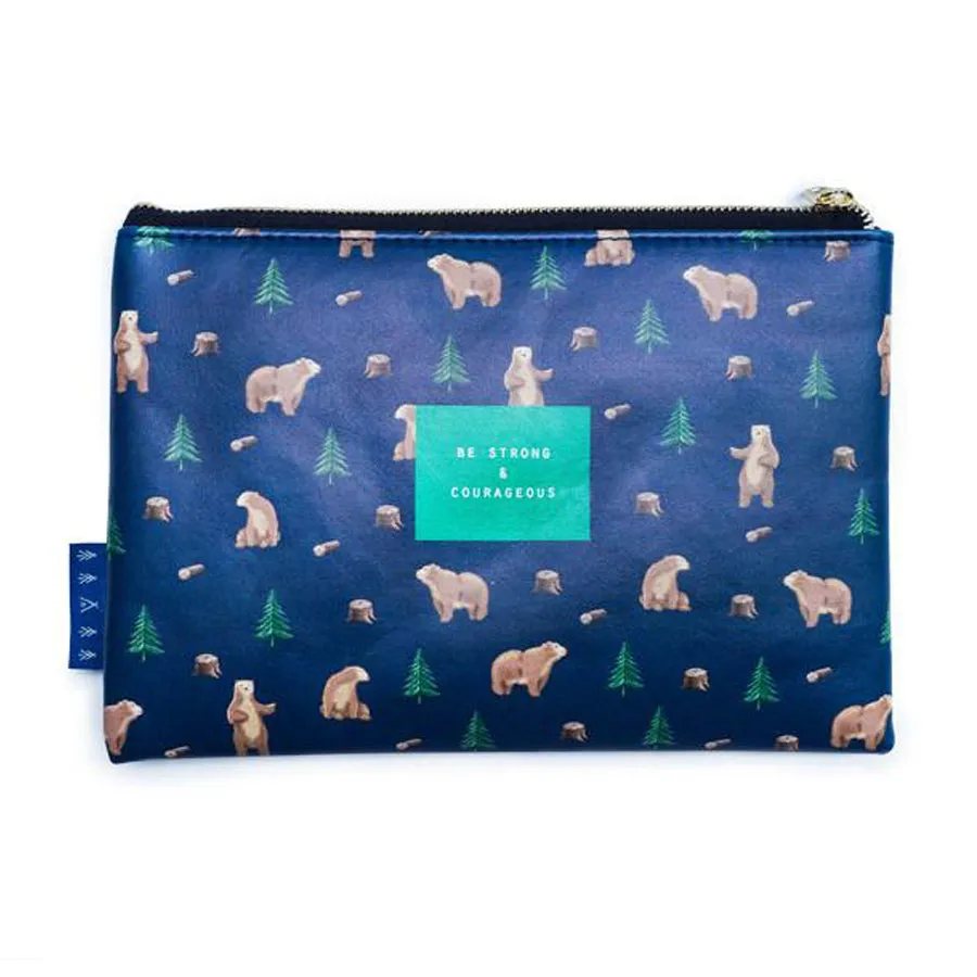 Be Strong & Courageous {Pouch}