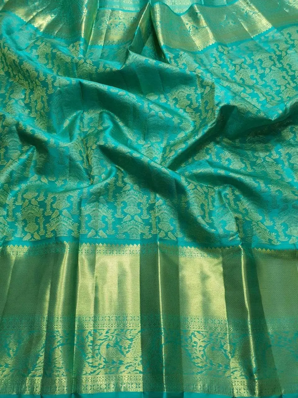 Beautiful Kanchipuram Silk Lehenga