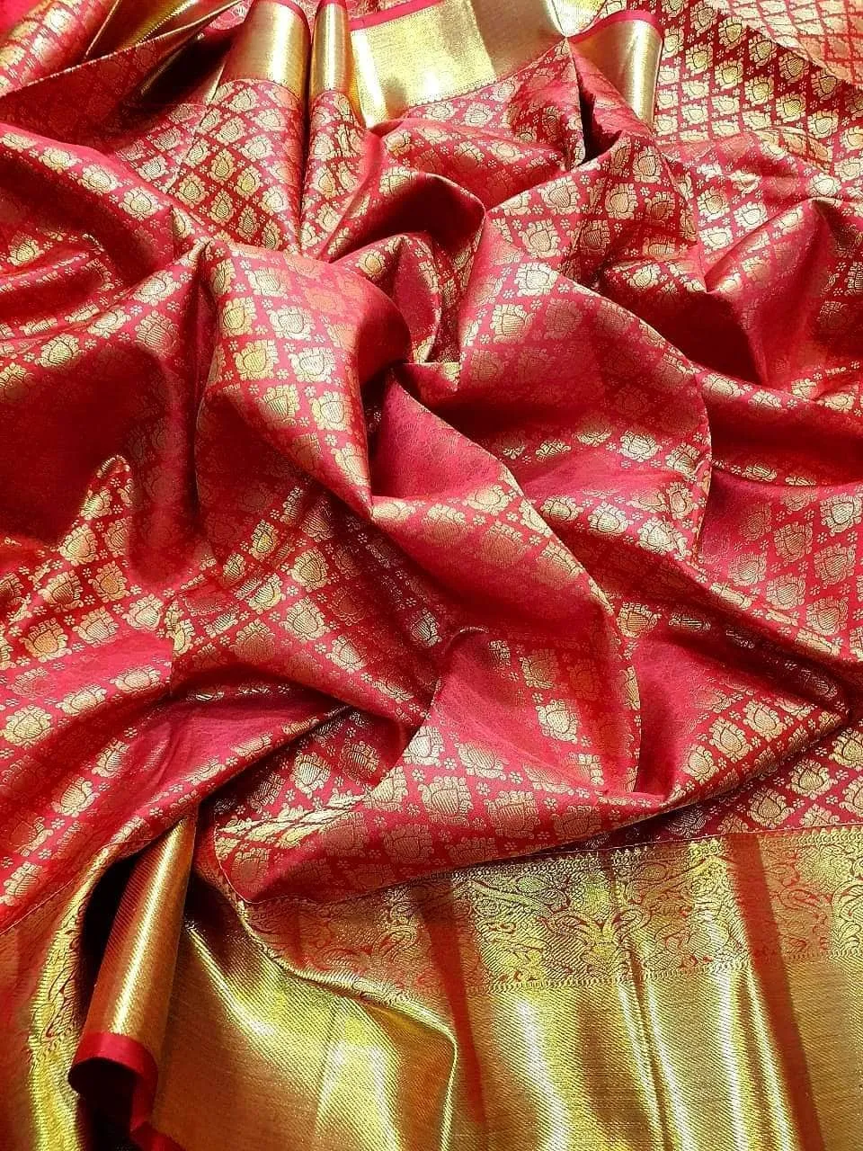 Beautiful Kanchipuram Silk Lehenga