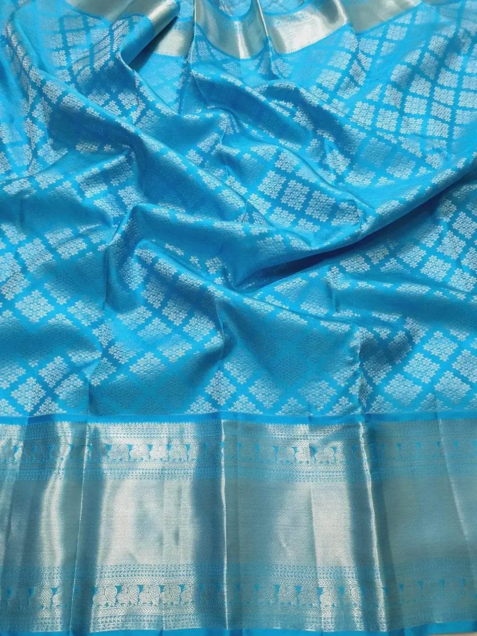 Beautiful Kanchipuram Silk Lehenga