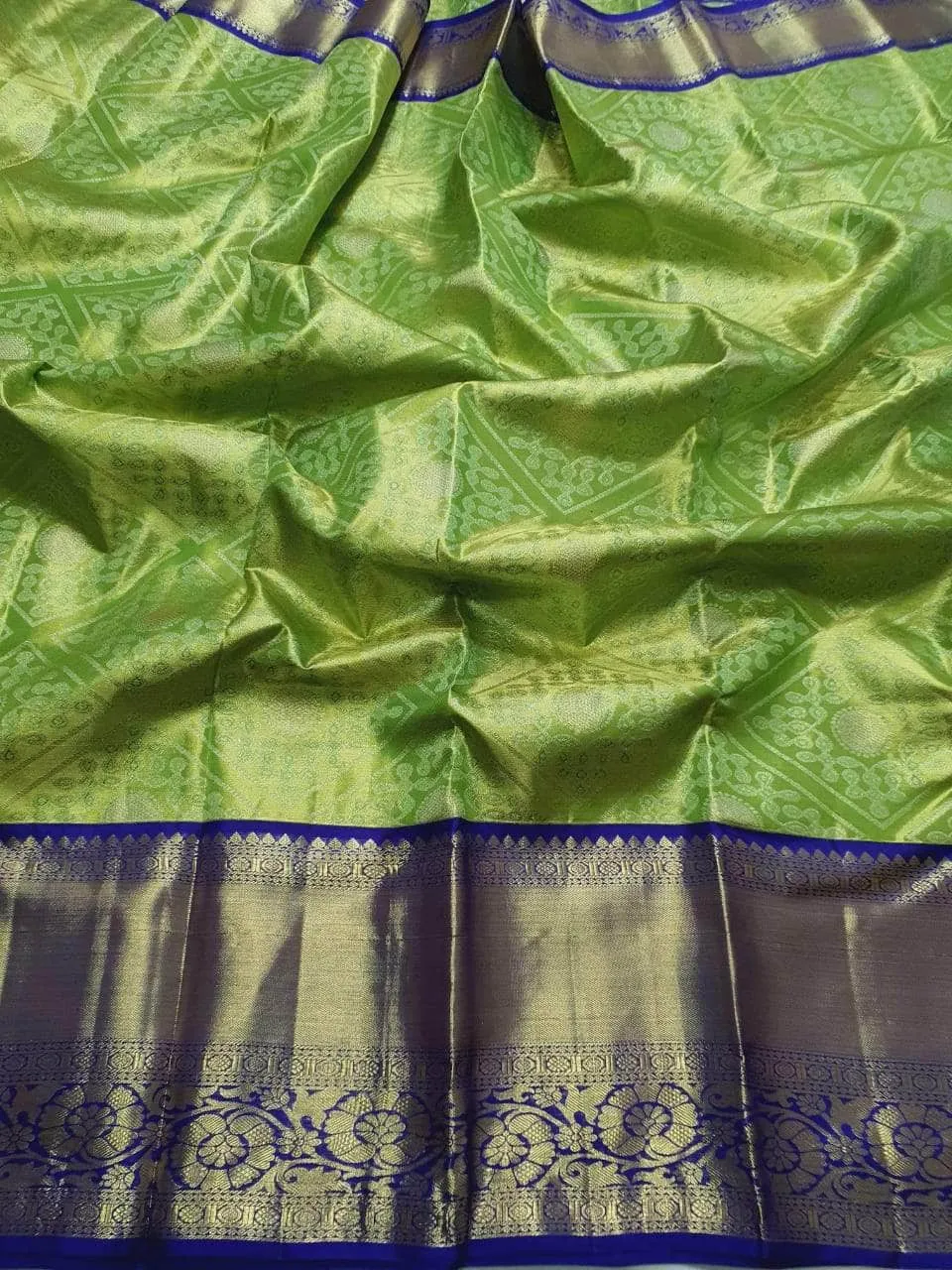 Beautiful Kanchipuram Silk Lehenga