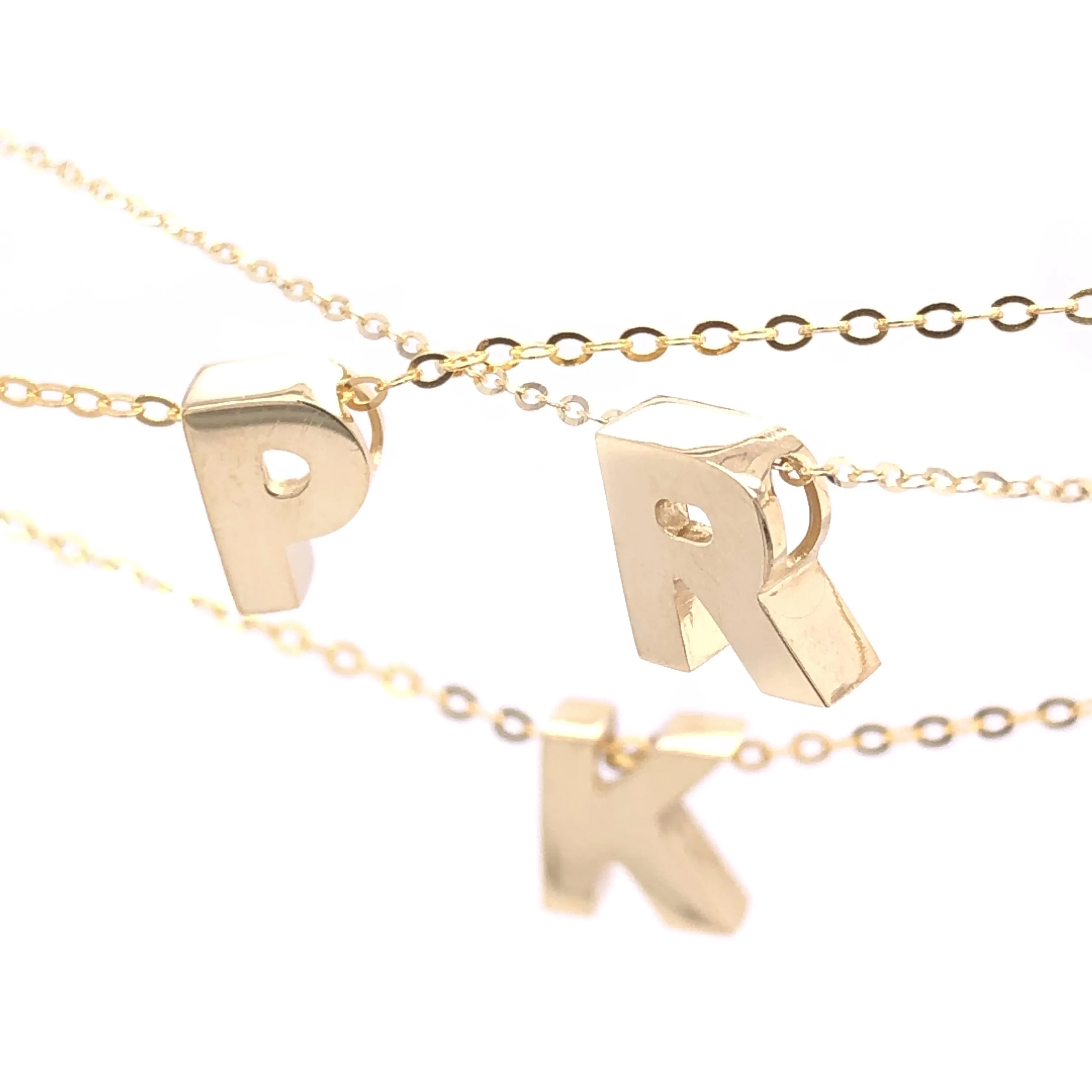 Beautiful Shiny Initial Necklace