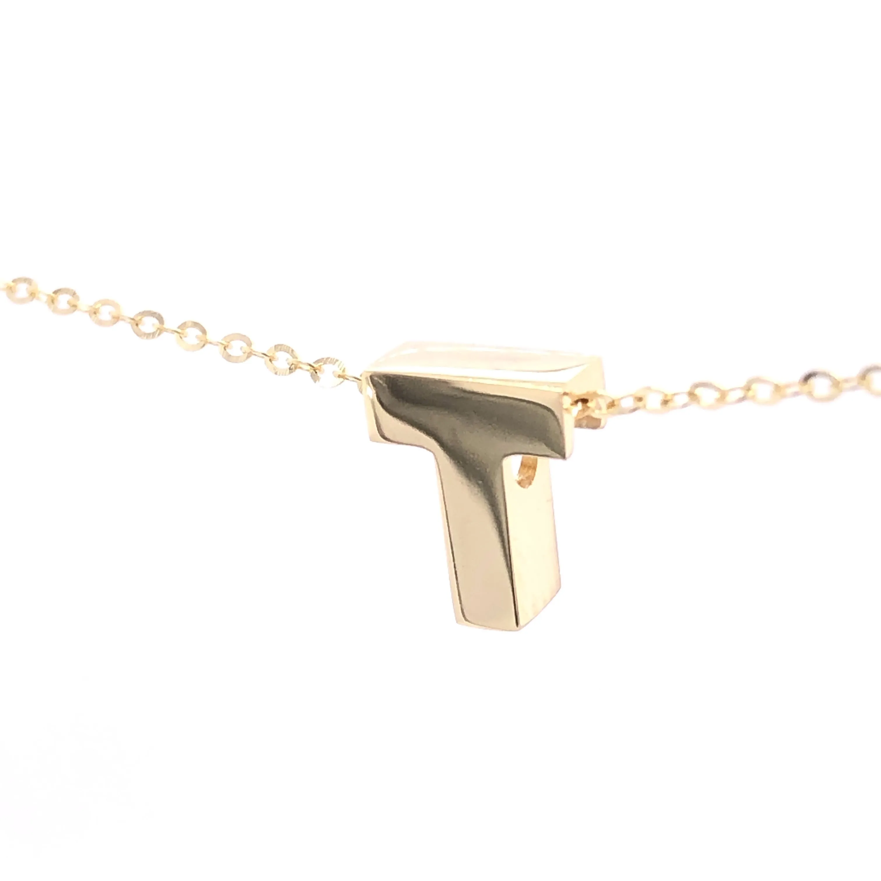 Beautiful Shiny Initial Necklace