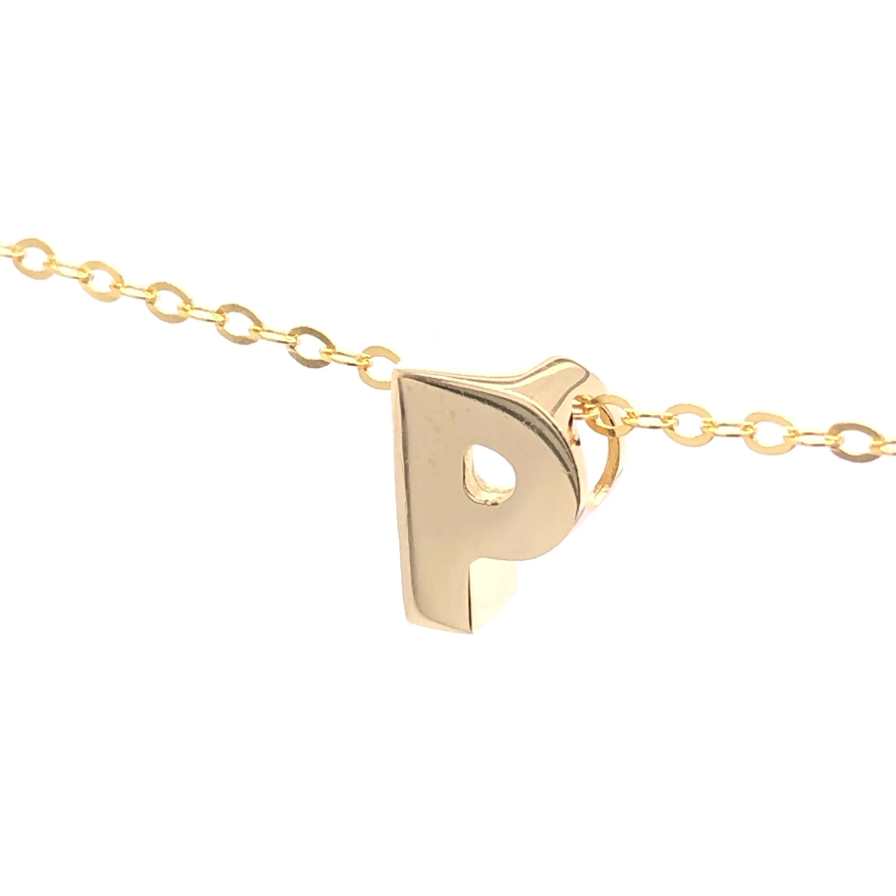 Beautiful Shiny Initial Necklace