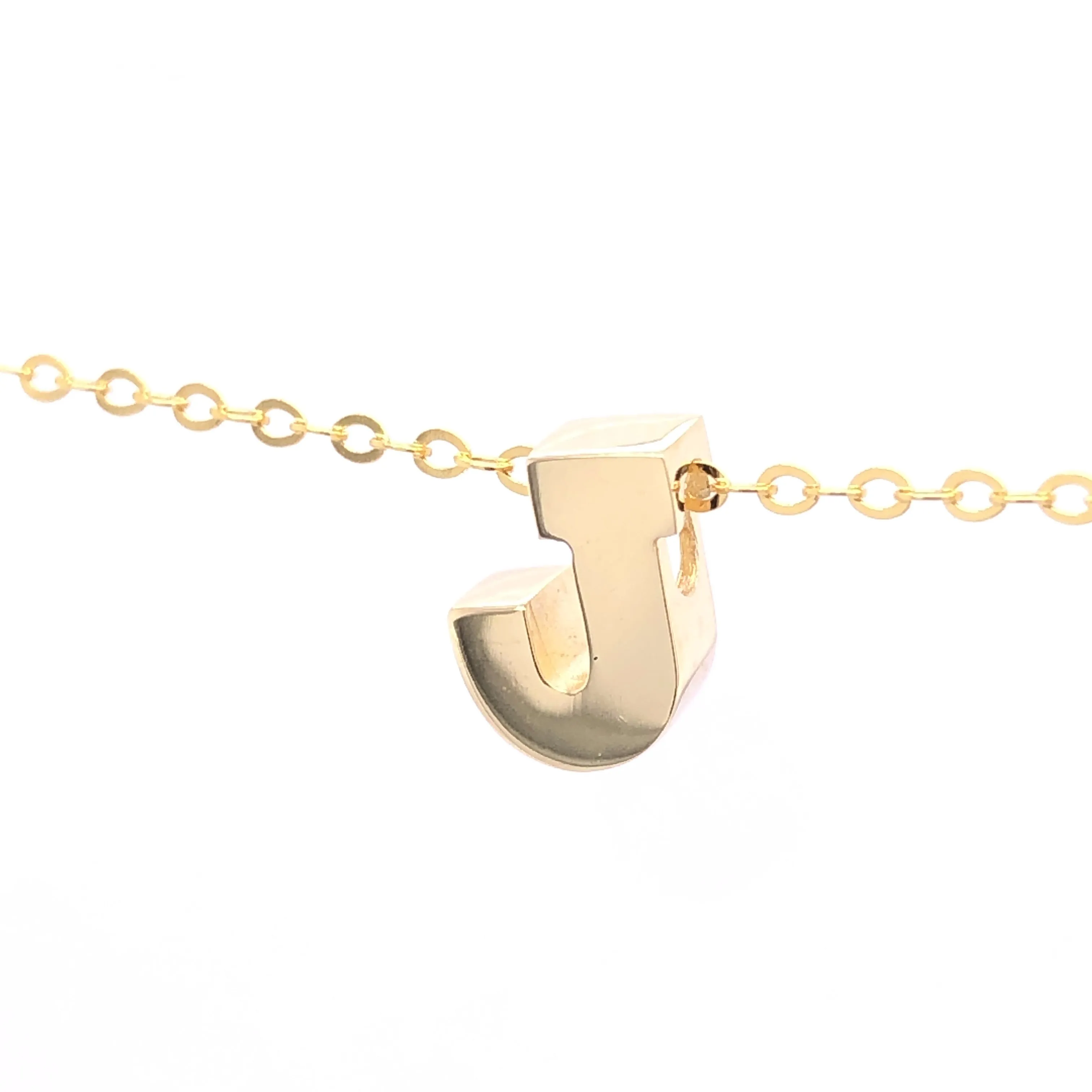 Beautiful Shiny Initial Necklace